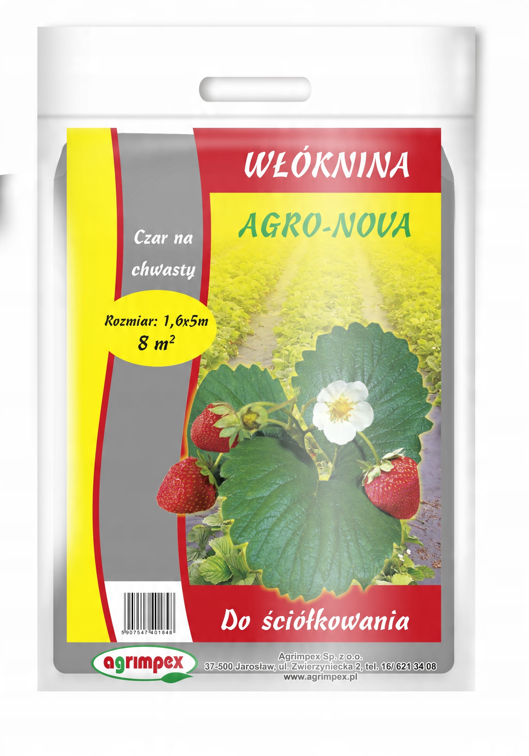

Agrowłóknina do ściółkowania 1,6x5m czarna