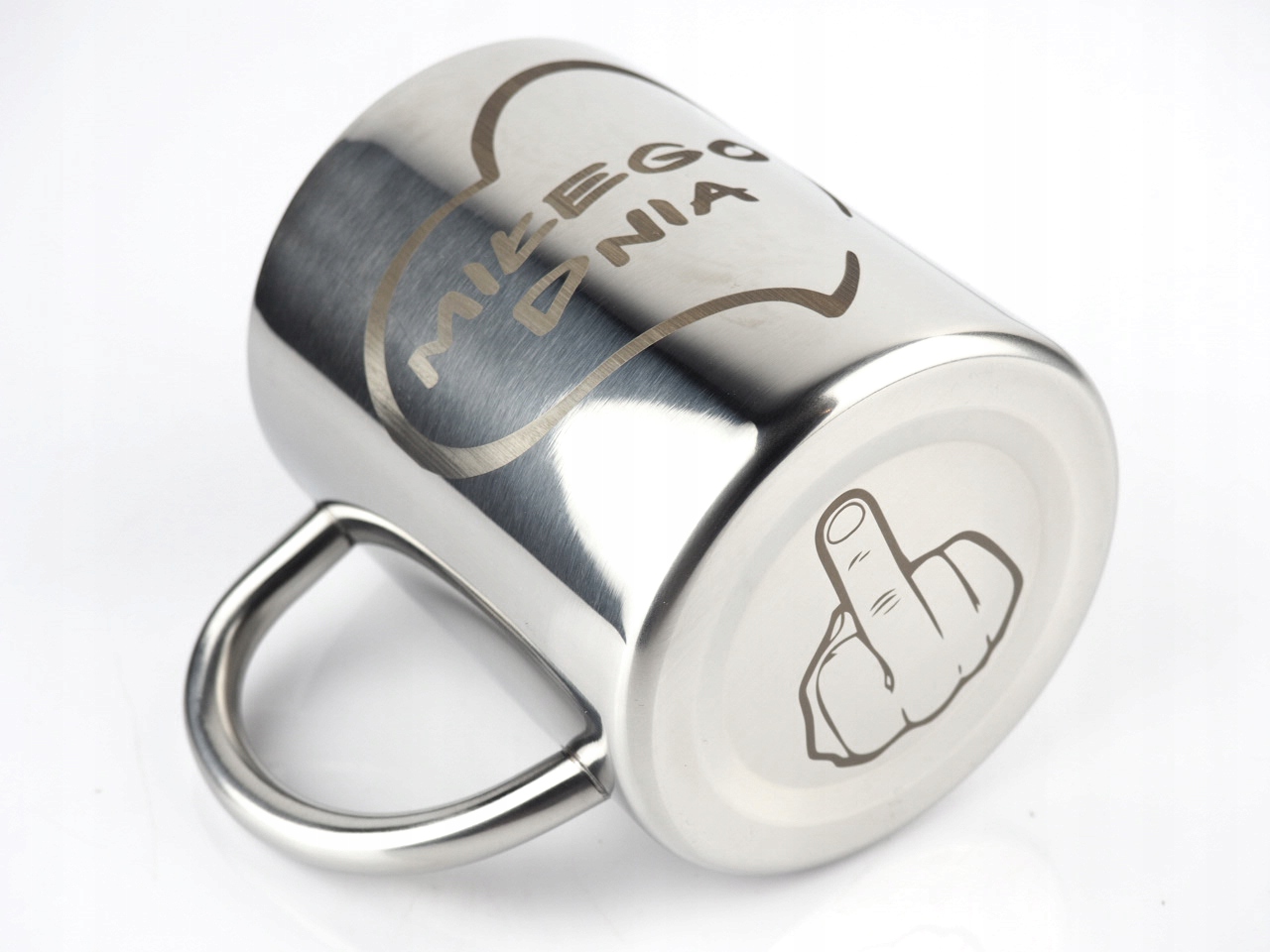 

Kubek Grawerowany Z Dystansem Niegrzeczny