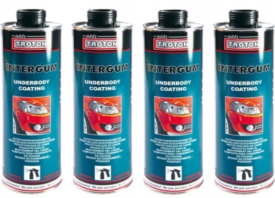 Intergum do konserwacji podwozia Komplet 4 szt. Troton