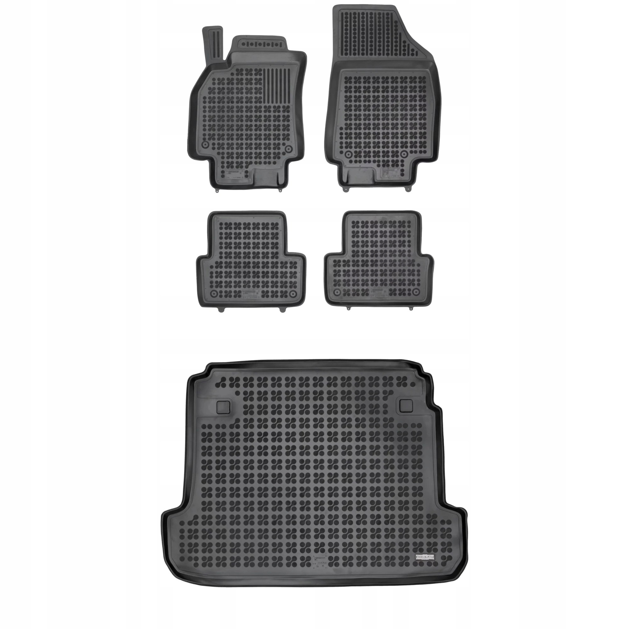 Gumová sada kobercov a rohože Renault Fluence 2009-2016 Sedan