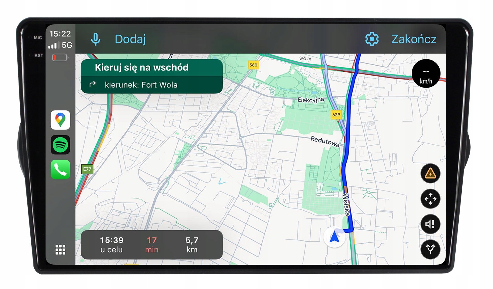 Fiat Tipo Rádio Navigace Android 12GB/256GB 2K Qled Carplay