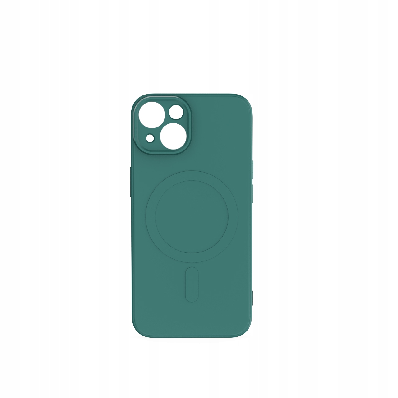 Nakładka Simple Color Mag do iPhone 16 Plus 6,7" ciemnozielona Tfo