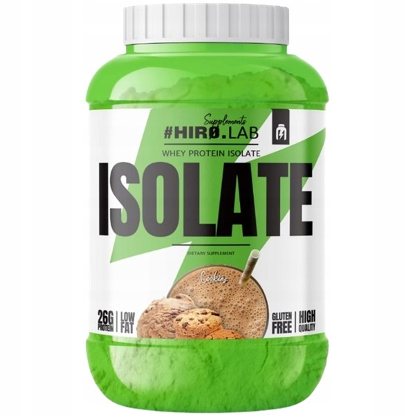 Hiro.lab Whey Protein Isolate protein izolát Wpi 1800 g sušenka