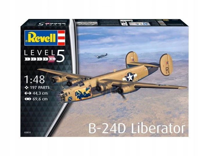 Model Plastové Letadlo B-24D Liberator 1/48