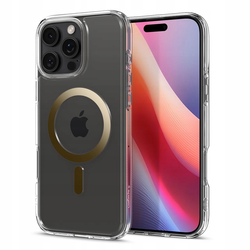 Spigen kryt Ultra Hybrid Magsafe pre iPhone 16 Pro Gold ACS08132