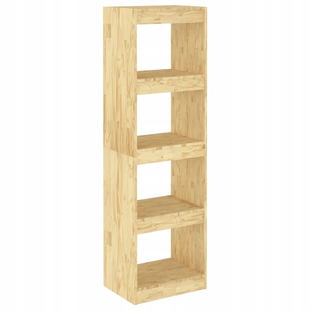 Regál na knihy s přihrádkou 40 x 30 x 135,5 cm, borovice