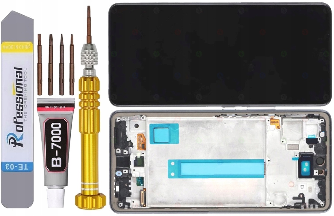 Displej Pro Samsung Galaxy A53 5G A536 A536B Oled LCD Rámeček