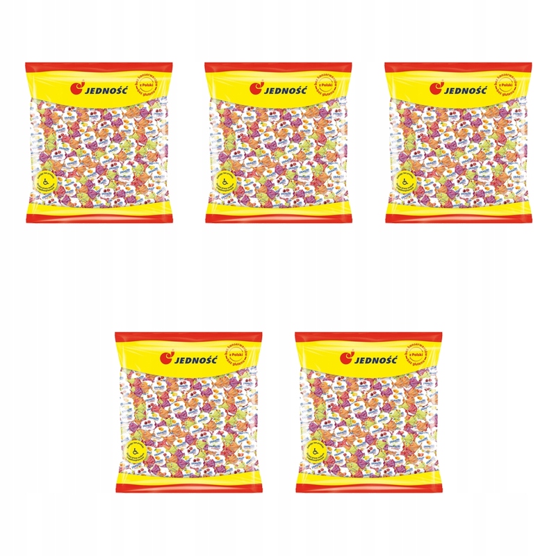 Jedność Karamelky Fruutki 1 kg X5