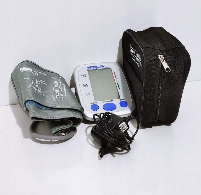 CIŚNIENIOMIERZ TECH-MED INTEL 5 + ZASILACZ + ETUI