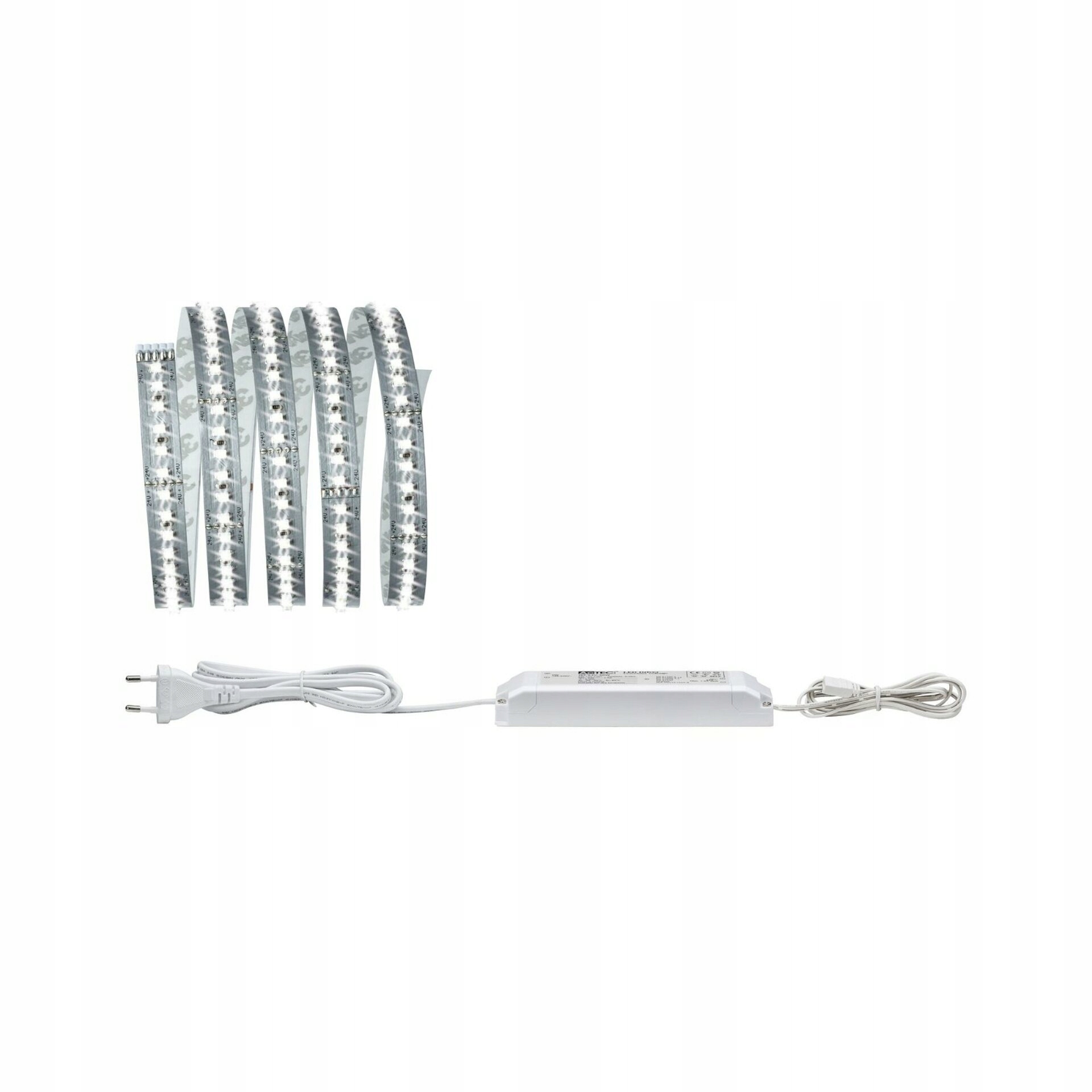 Paulmann MaxLED Led pásik 17W 24V 1,5m denná biela IP20 biely podklad