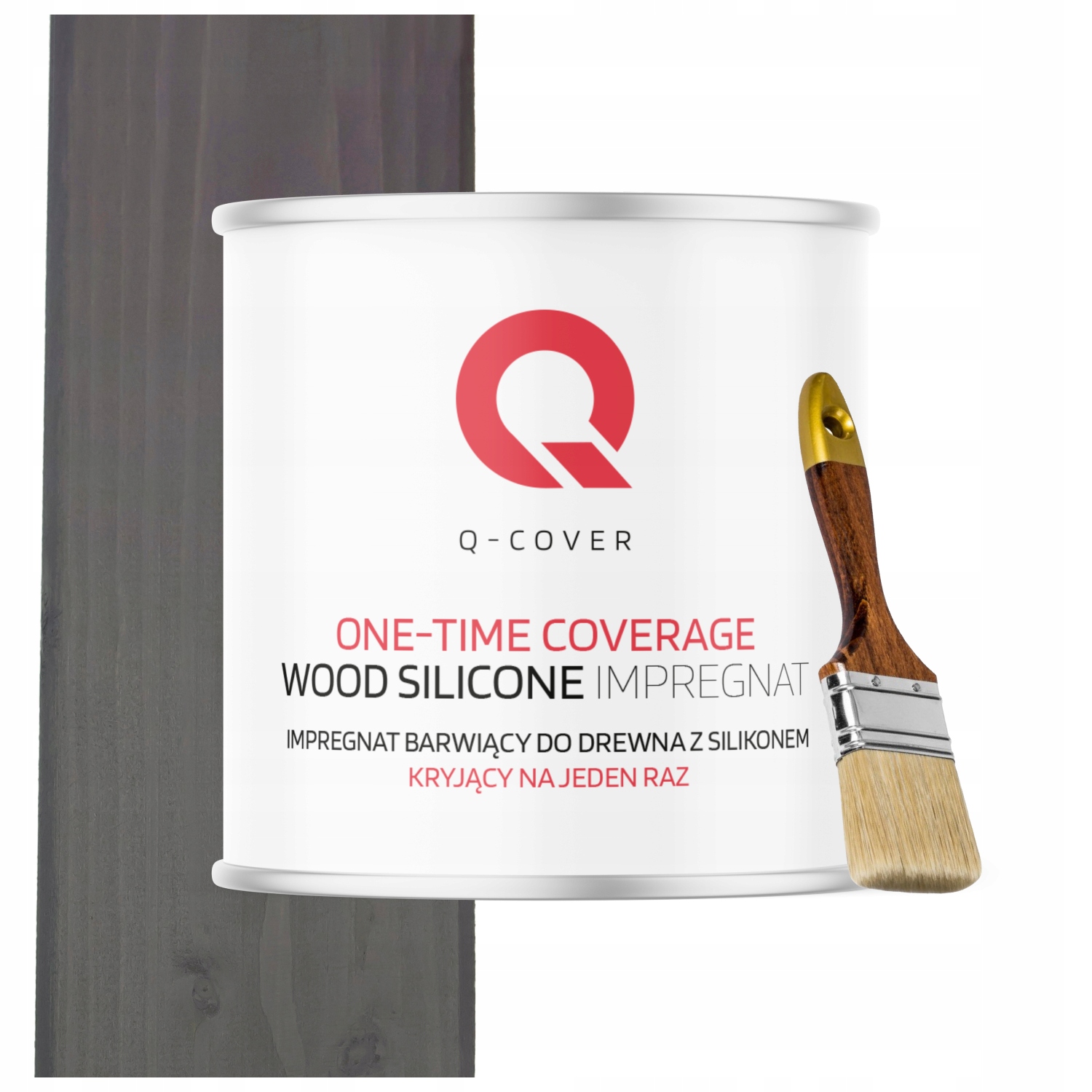 Impregnace Na Dřevo Na Jedno Použití Barva Antracit 7016 2,5L Dárek