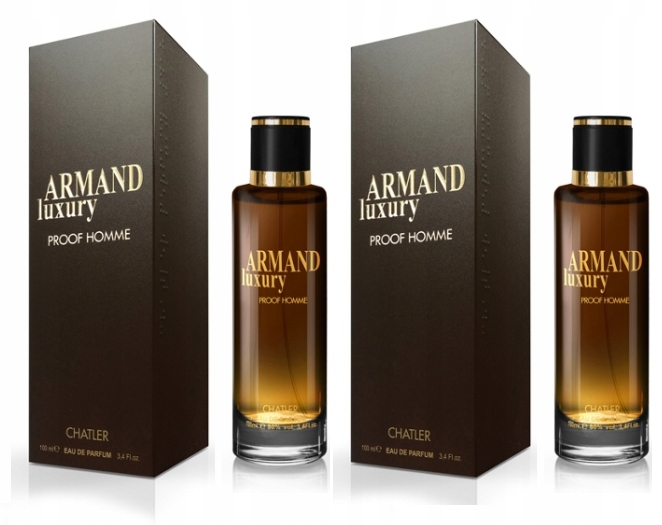 Armand Luxury Proof Homme 2x100 ml pánská parfémovaná voda