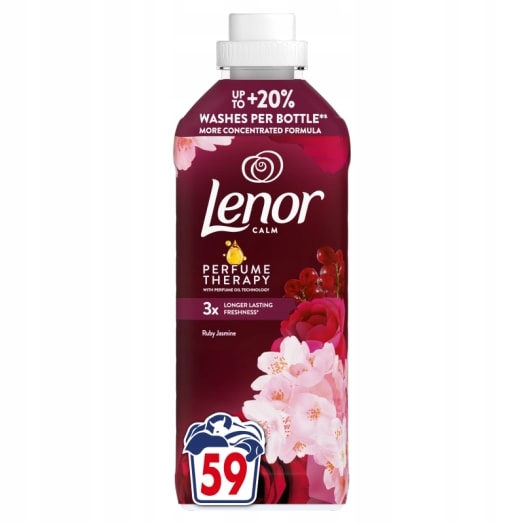 2x Lenor Tekutá aviváž 59 praní Ruby Jasmine