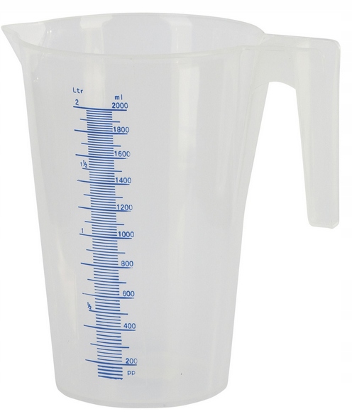 MIARKA DZBANEK 2L ODPORNA NA OLEJ CHEMIKALIA KERBL