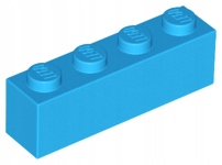 

Lego 3010 Klocek 1x4 lazurowy ciemny Nowy (2g)