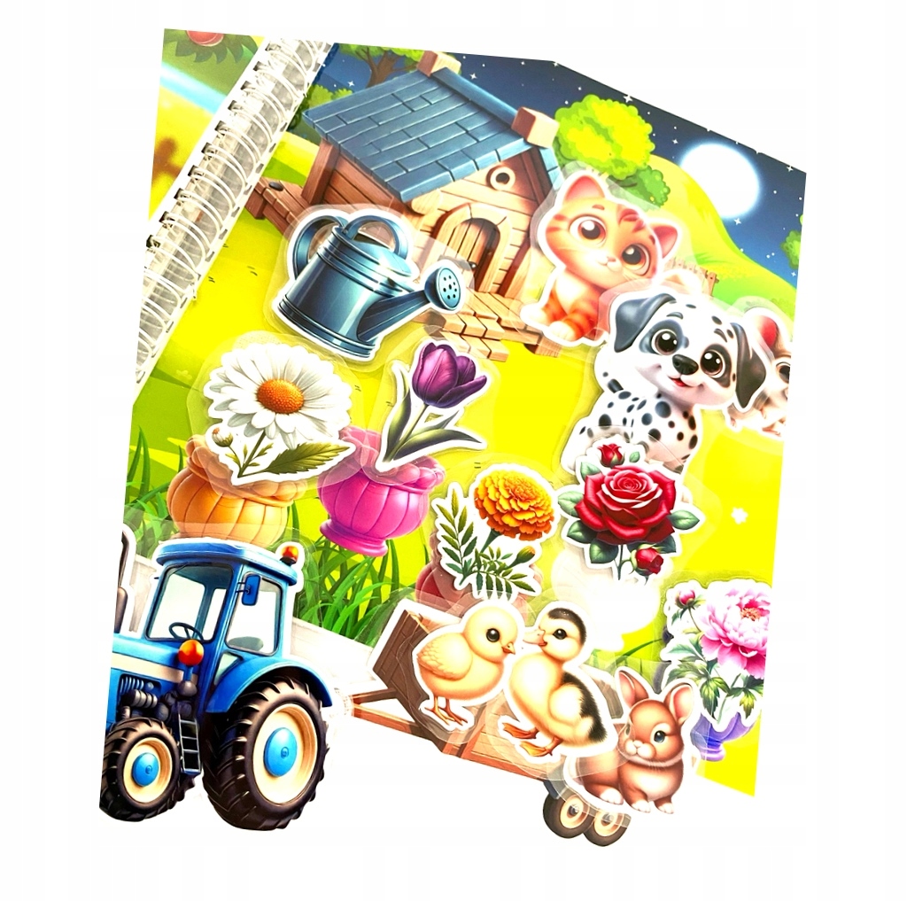 Vzdělávací kniha pro děti Prodej Moje farma