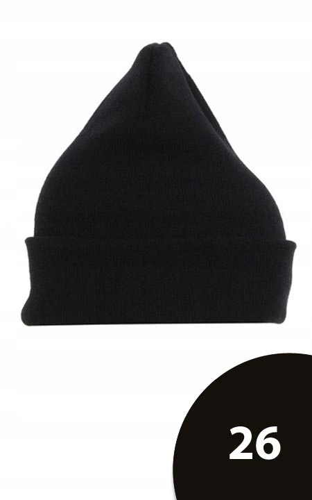 CZAPKA ZIMOWA PODWÓJNA CZARNA unisex ARCTIC Promostars R. UNI Marka Promostars