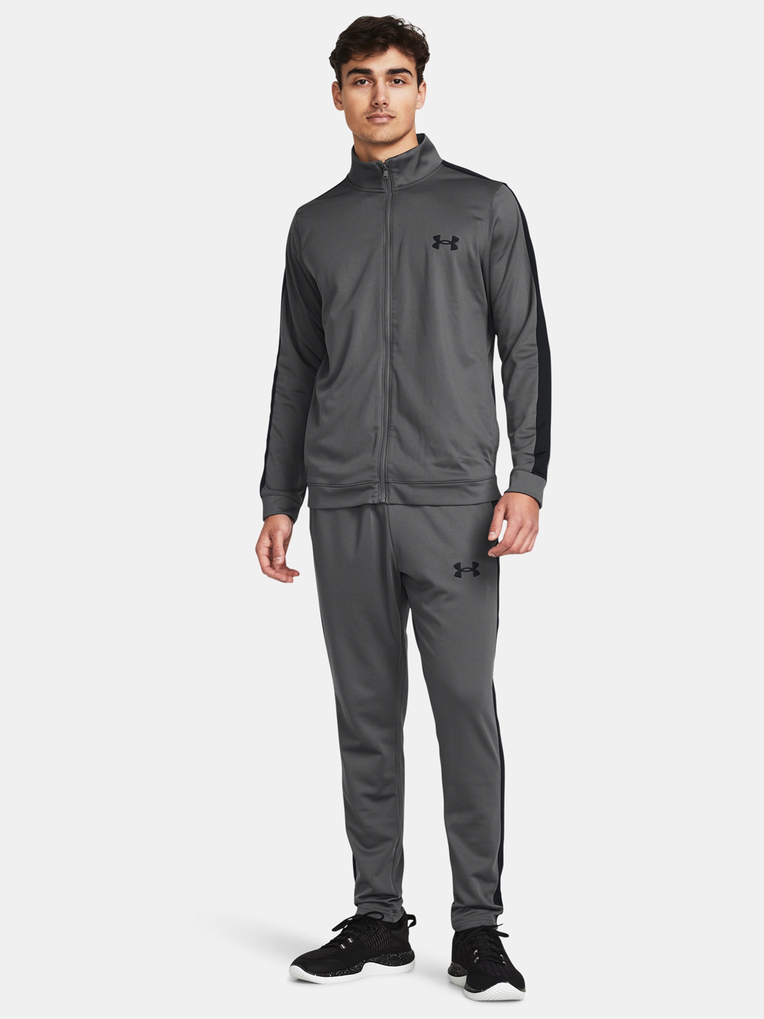 Souprava Ua Knit Track Suit-GRY vel. S