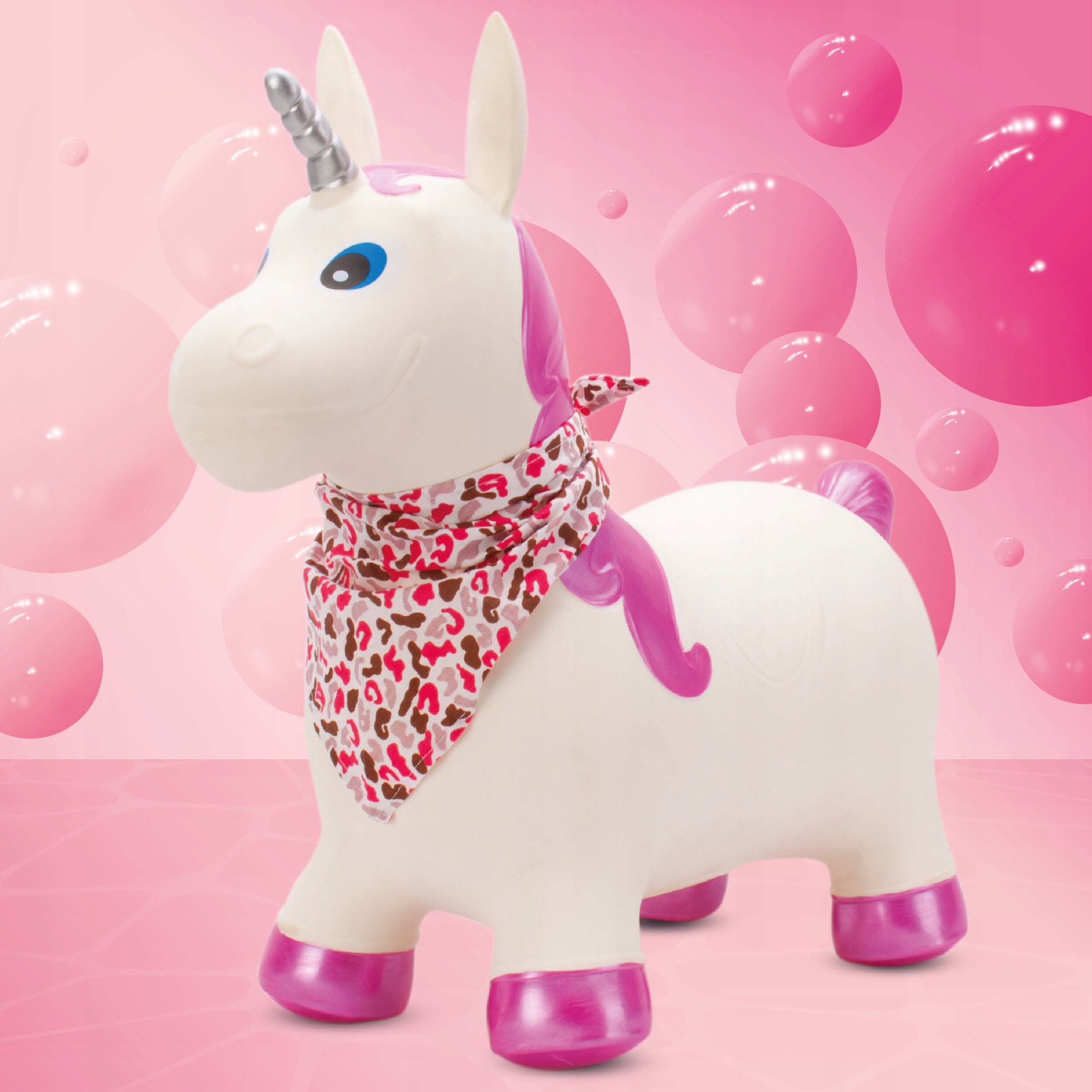 Skoczek SUN BABY Jednorożec J06.012.0.6 Materiał guma