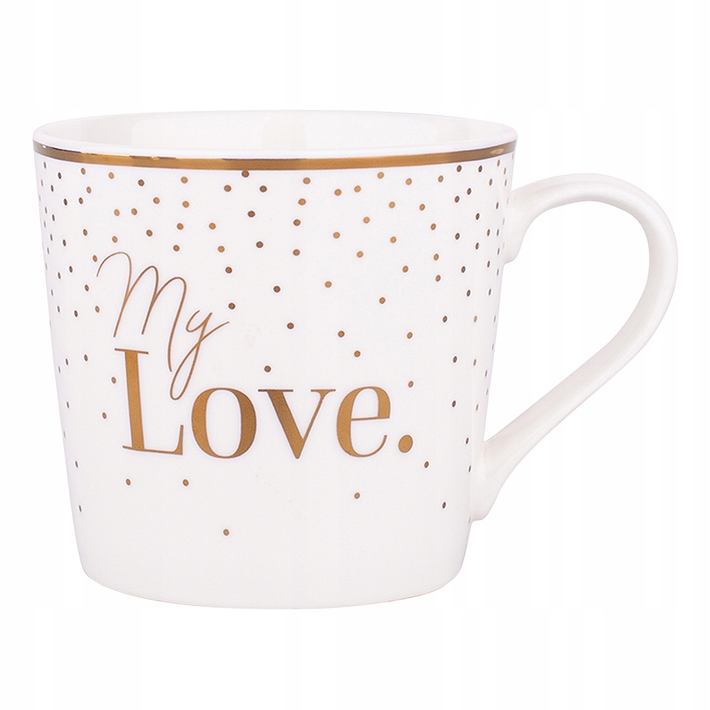

Porcelanowy Kubek Do Kawy Glamour 350ML