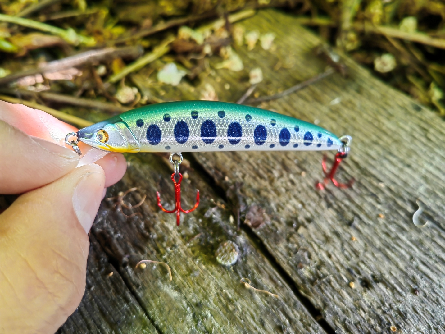 Japoński Wobler Ito Craft Yamai 68 mm 7,5 g. Tonący Killer na Pstrągi