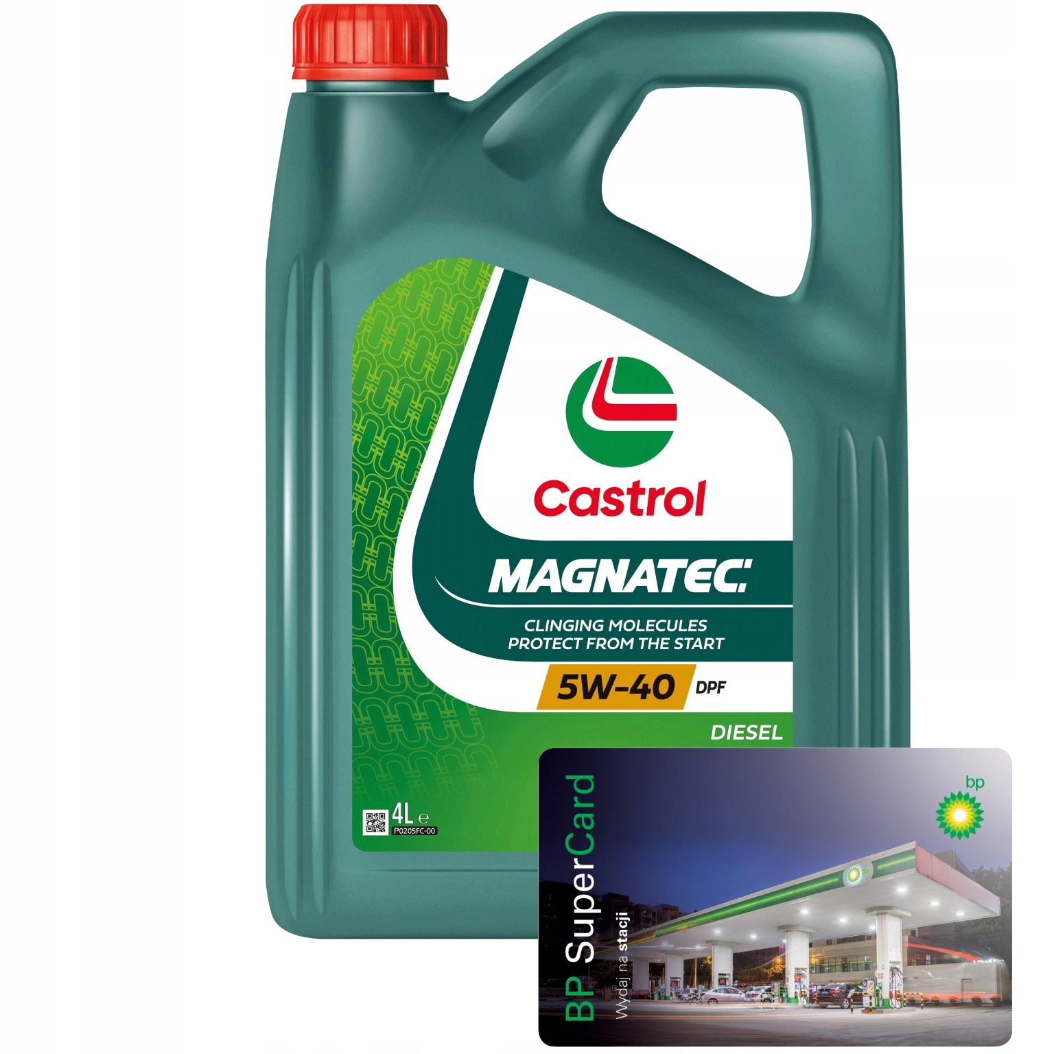 Castrol Olej Silnikowy Magnatec Diesel 5W-40 Dpf 4L Karta Paliwowa Bp