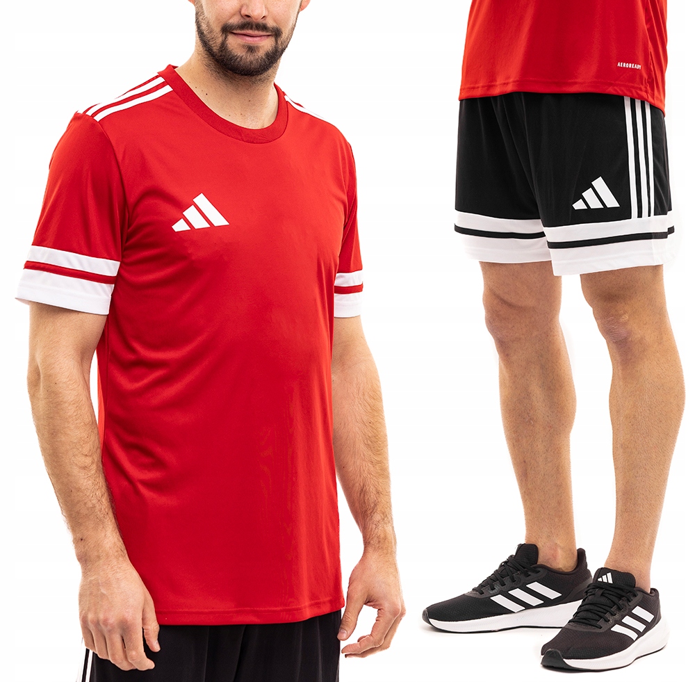 Sportovní oblečení adidas Squadra 25 Komplet Pánské tričko Kraťasy vel. XL