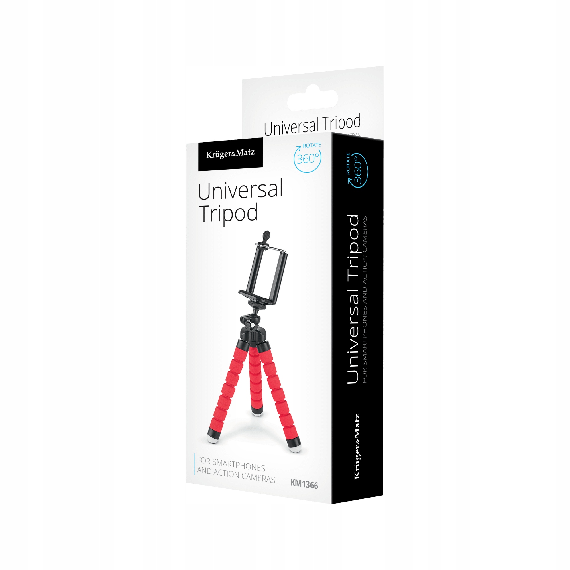 Statyw do telefonu Kruger&Matz czerwony Kod producenta KM1366-R
