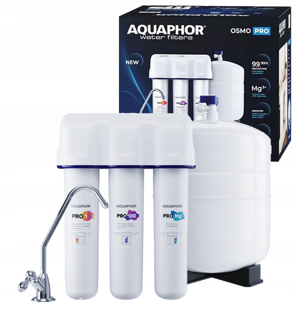 System odwróconej osmozy filtr pod zlew do kuchni Aquaphor Osmo Pro 100