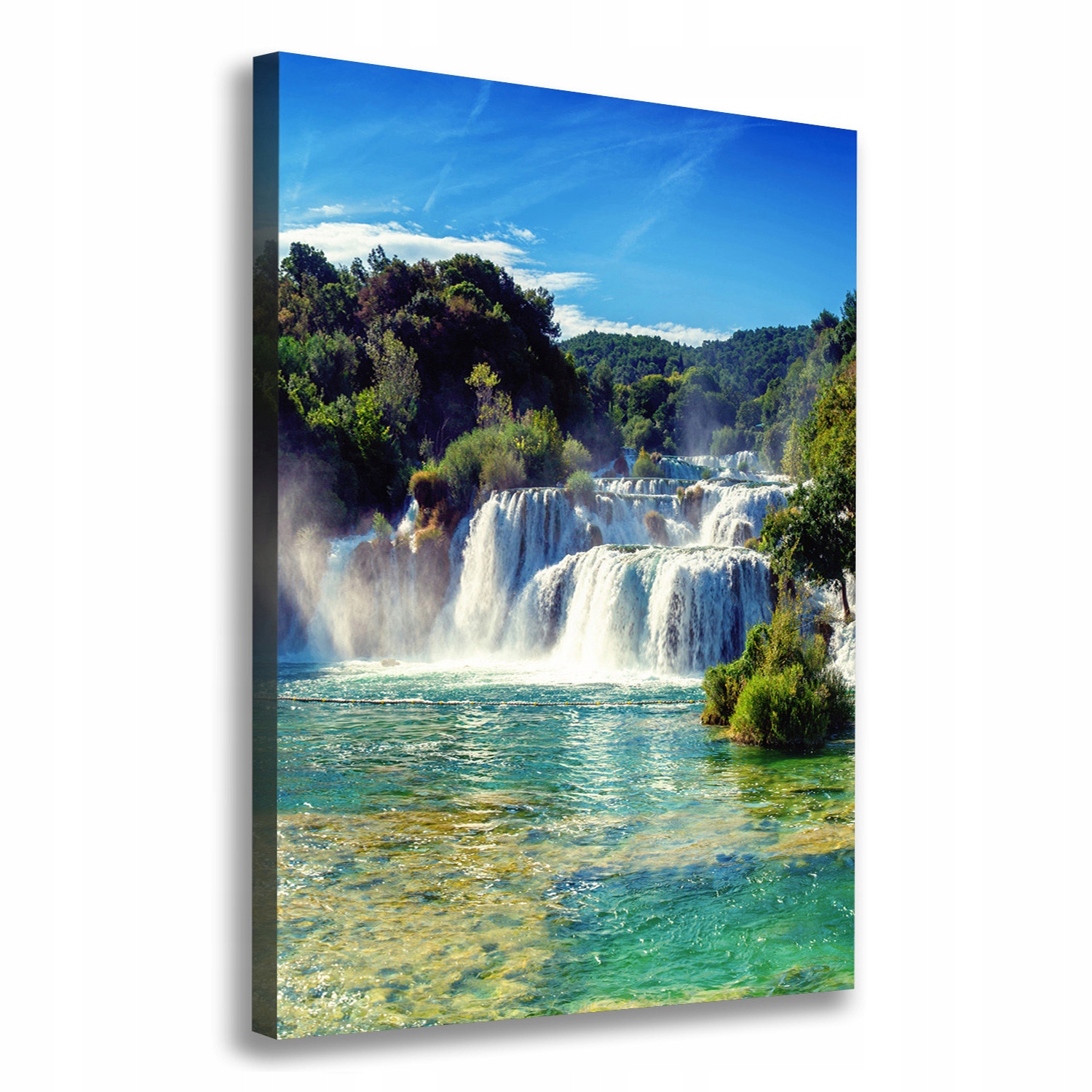 

Foto obraz na płótnie Wodospad Krka 70x100 cm