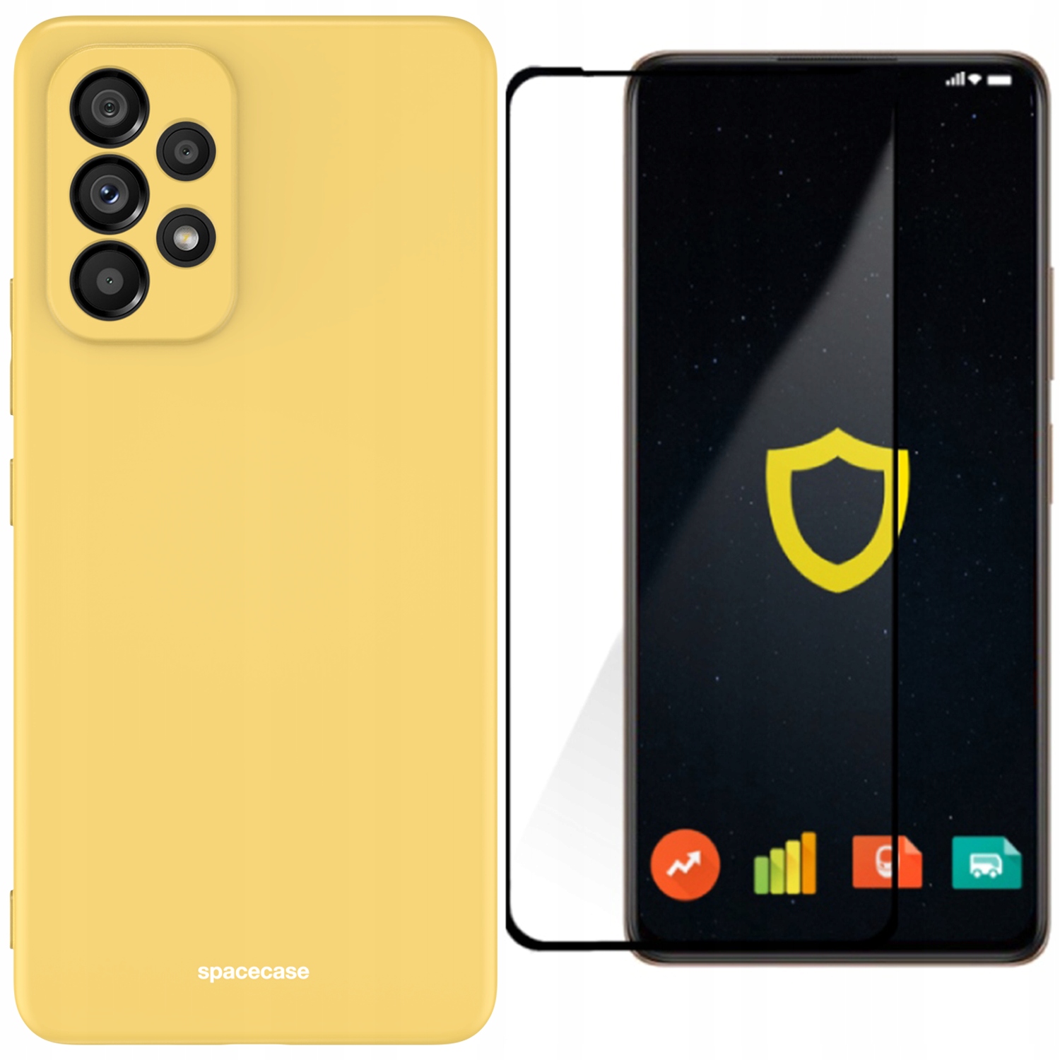 

Etui Matowe Spacecase Do Galaxy A53 5G Szkło
