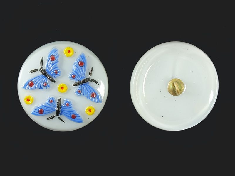 Guzik szklany nr226 27 mm