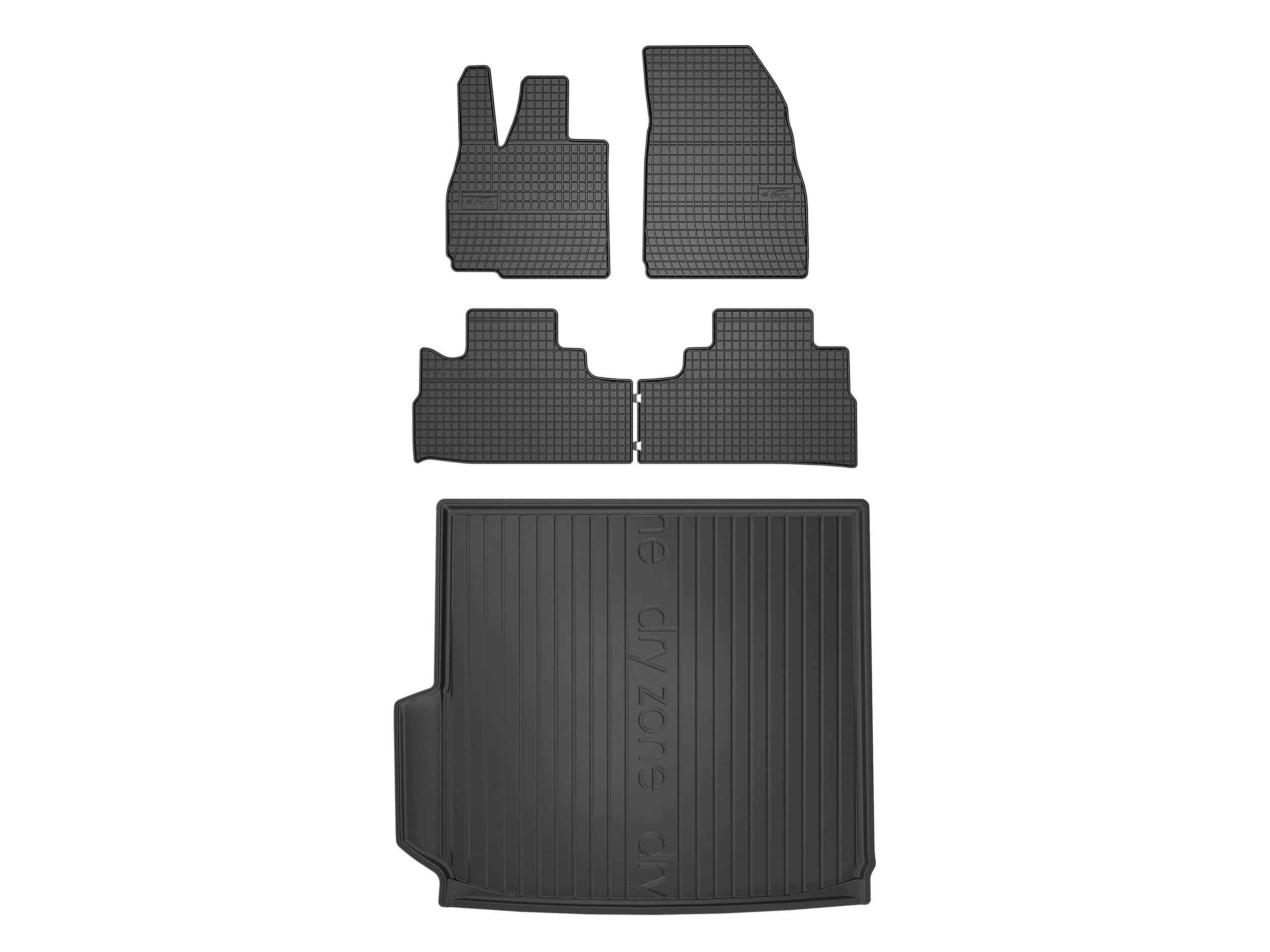 Koberce SolidPRO rohož DryZone pre: Omoda 9 2025- Suv 5 kusov