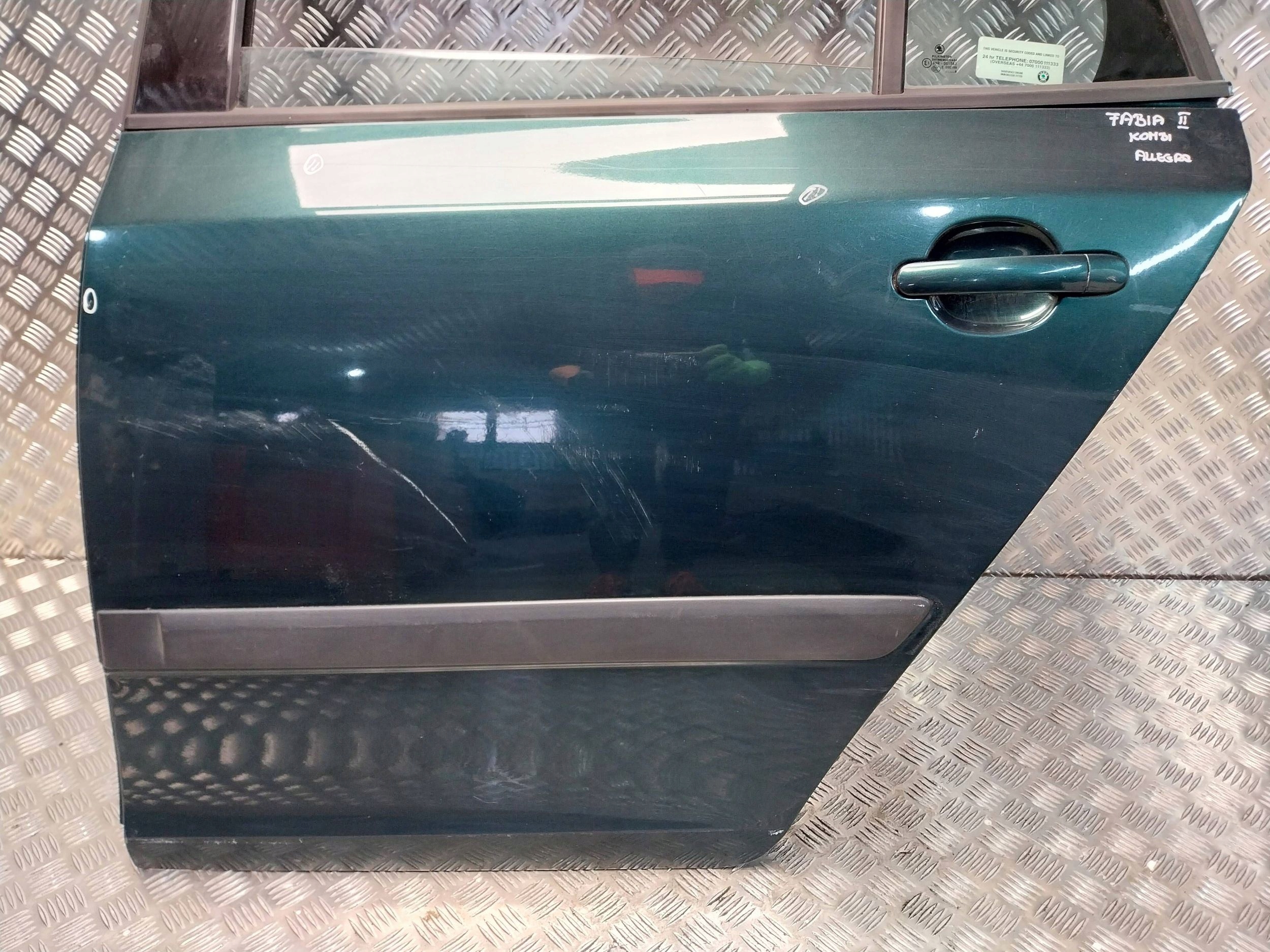 Tür heck links SKODA FABIA II KOMBI 07