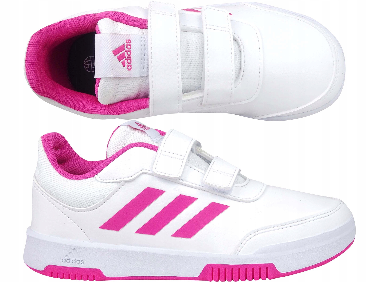 Adidas Tensaur Sport 2.0 GW6451 Buty Trampki Białe Na Rzepy