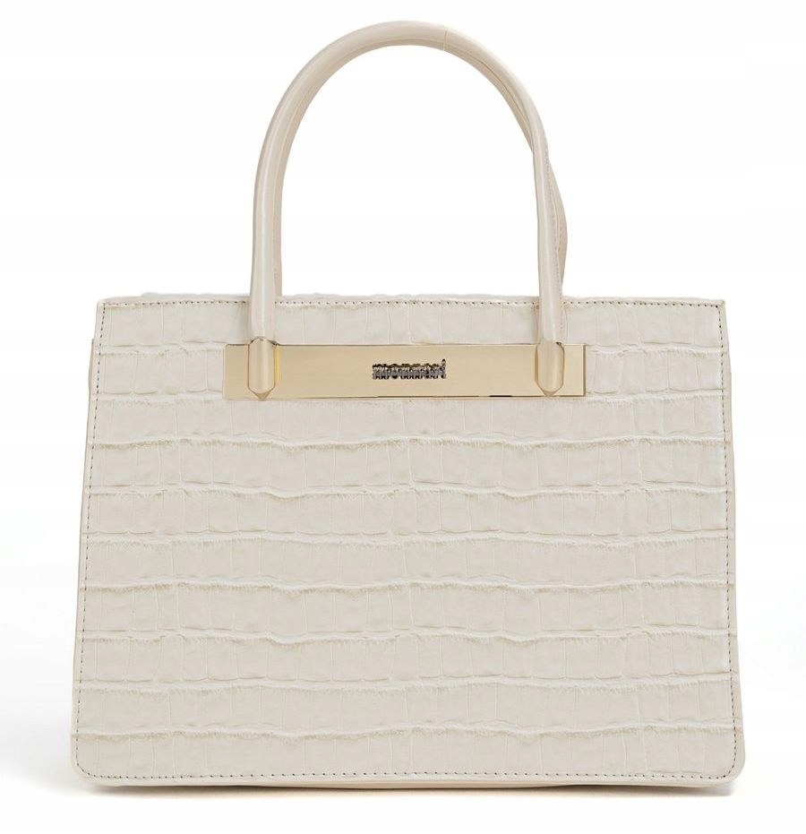 Elegantní Aktovka Monnari Jednokomorová Eko Kůže Ozdobná Přední Strana Se Vzorem