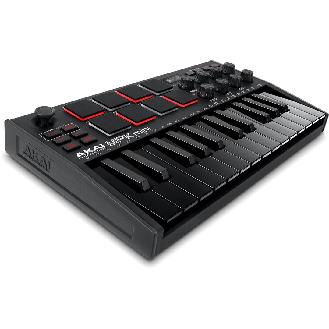 AKAI MPK MINI 3 BLACK - Mini klawiatura sterująca-używana