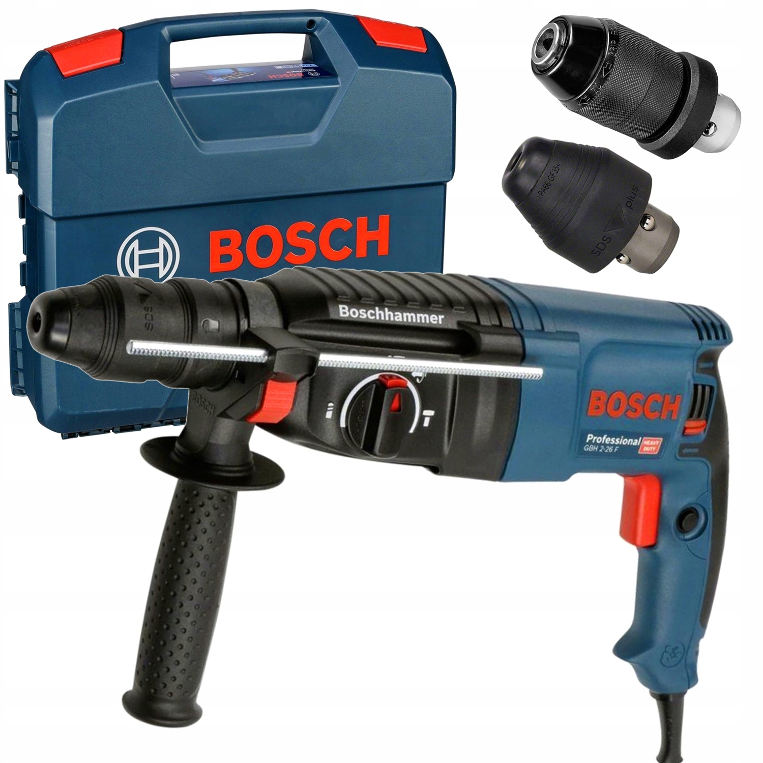 

Młotowiertarka Gbh 2-26 Dfr SDS-plus 800W 2,7J wal