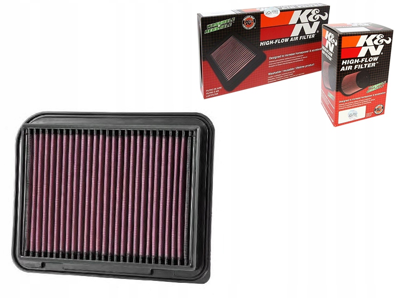 KN33-3015/RS6 - KN FILTERS СПОРТИВНИЙ ПОВІТРЯНИЙ ФІЛЬТР ЗОВНІШНЯ ДОВЖИНА
