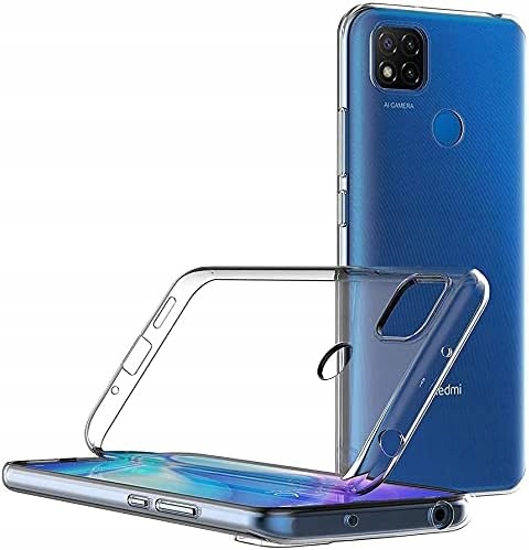 ETUI DO XIAOMI REDMI 9C Przezroczyste SILIKON OCHRONA APARATU CASE + SZKŁO Marka Itel