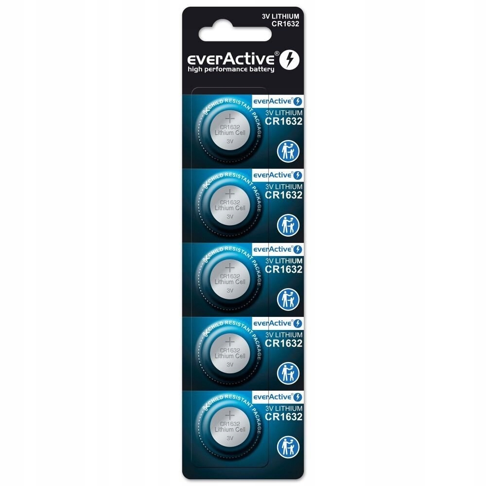 Everactive Bateria Litowa CR1632 Blister 5 Szt. CR16325BL