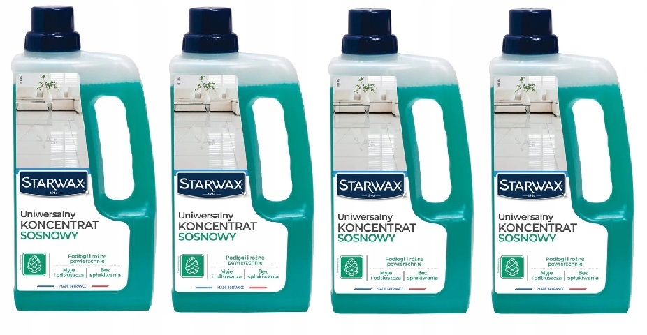 Levně 4x Starwax Koncentrát Na Mytí Borovice 1L