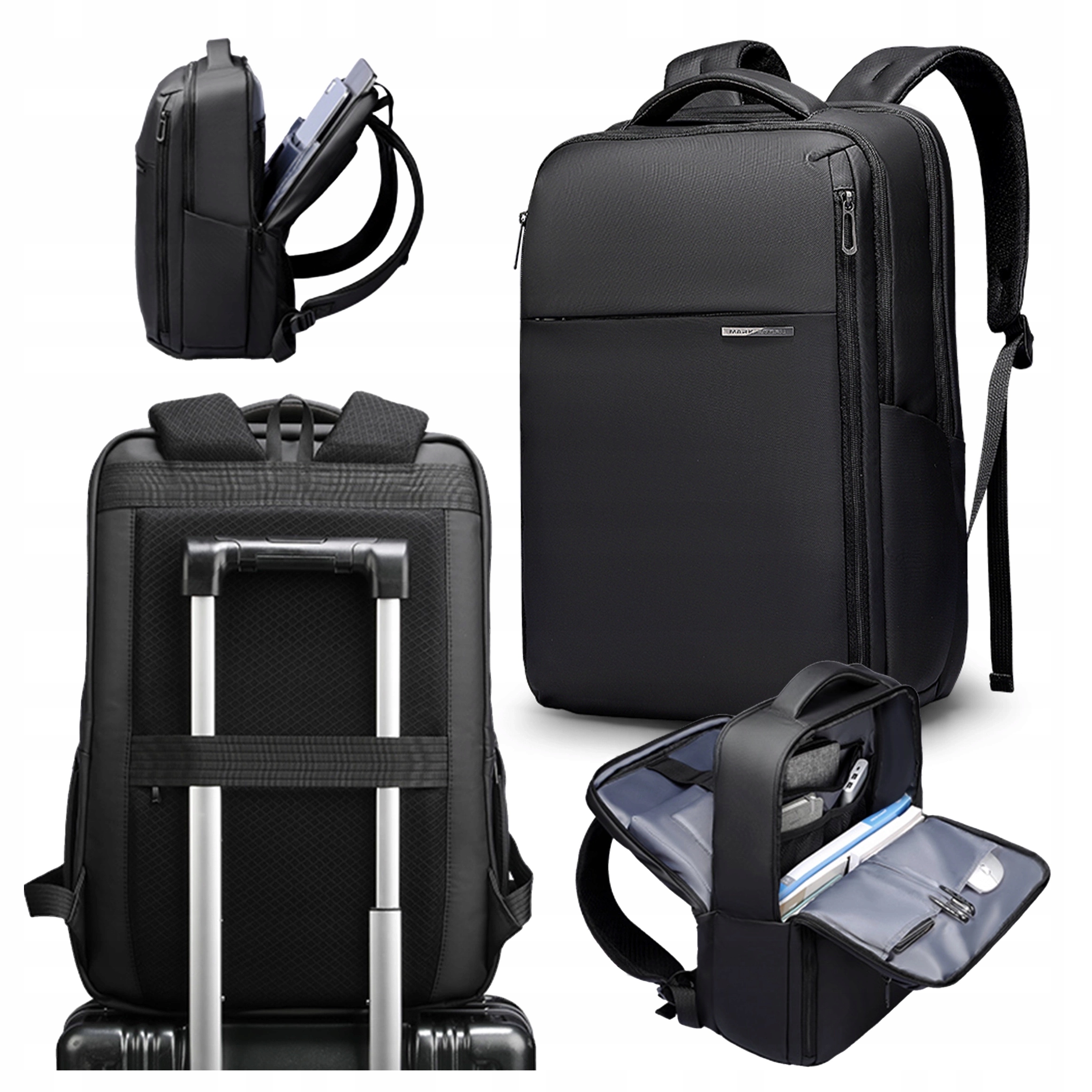 Batoh Mark Ryden na Notebook 15.6" městský mládežnický, voděodolný, černý