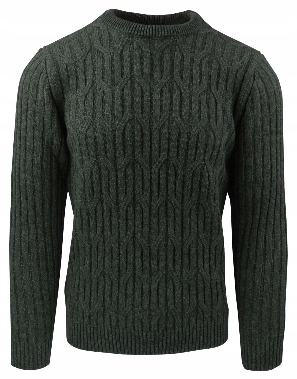 Pánský svetr s Kulatý výstřihem M. Lasota Olivový M