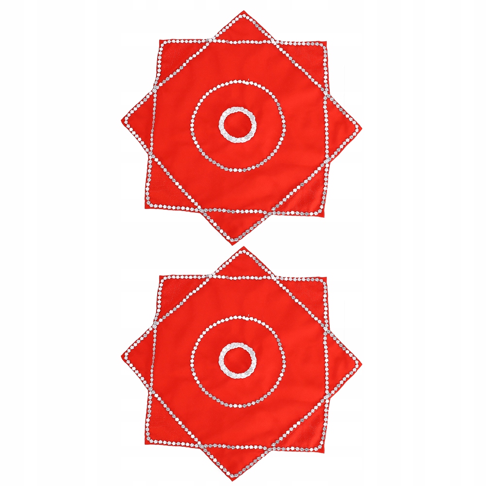 CHUSTECZKA OBROTOWA VINTAGE DECOR WYSOKIEJ JAKOŚCI SZALIK MAJOR 2 SZT.