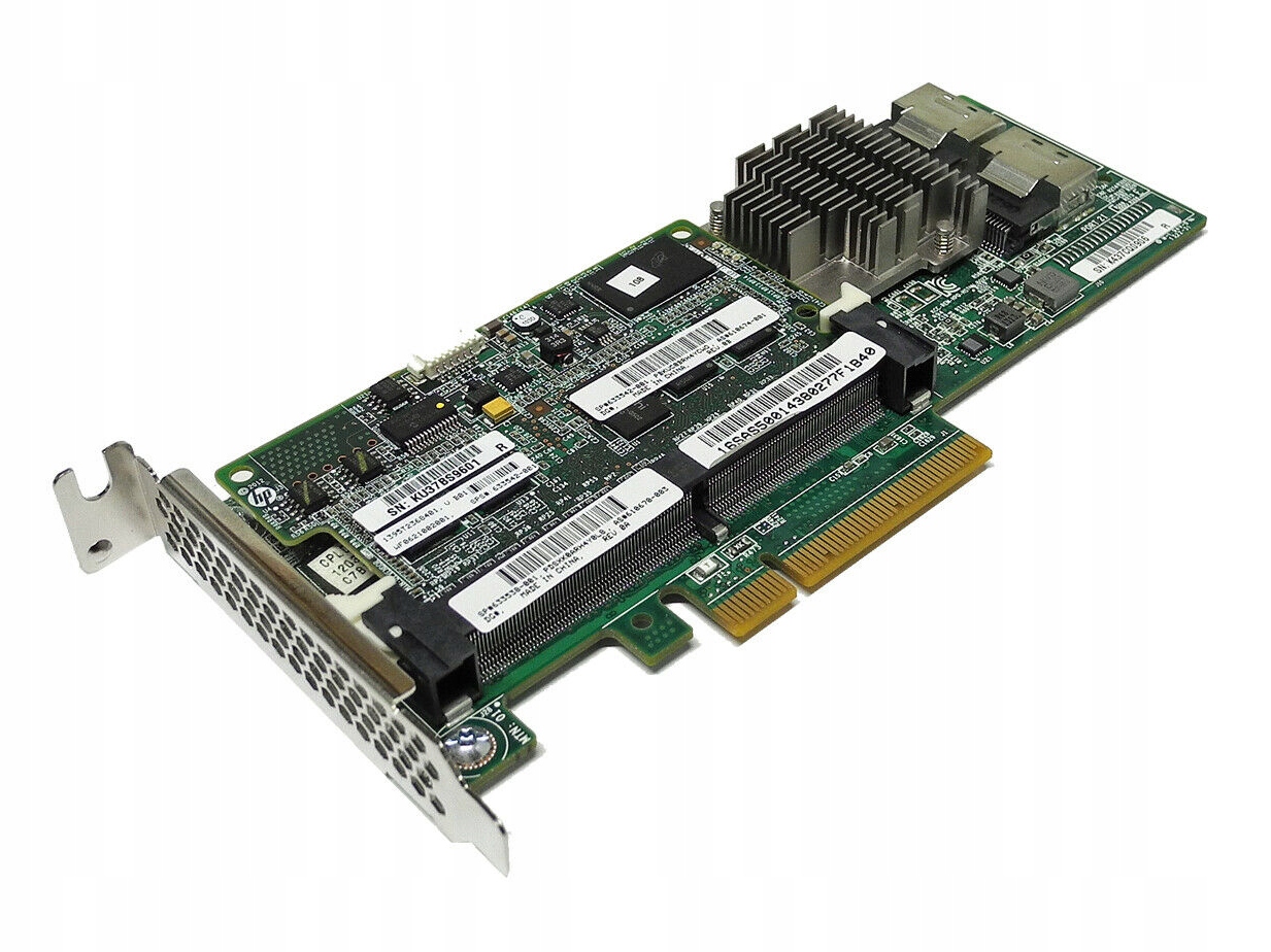 HP Smart Array P420 6Gb/s SAS RAID Controller 633538-001 1GB FBWC 2x SAS Ca Kod producenta HP Smart Array P420
