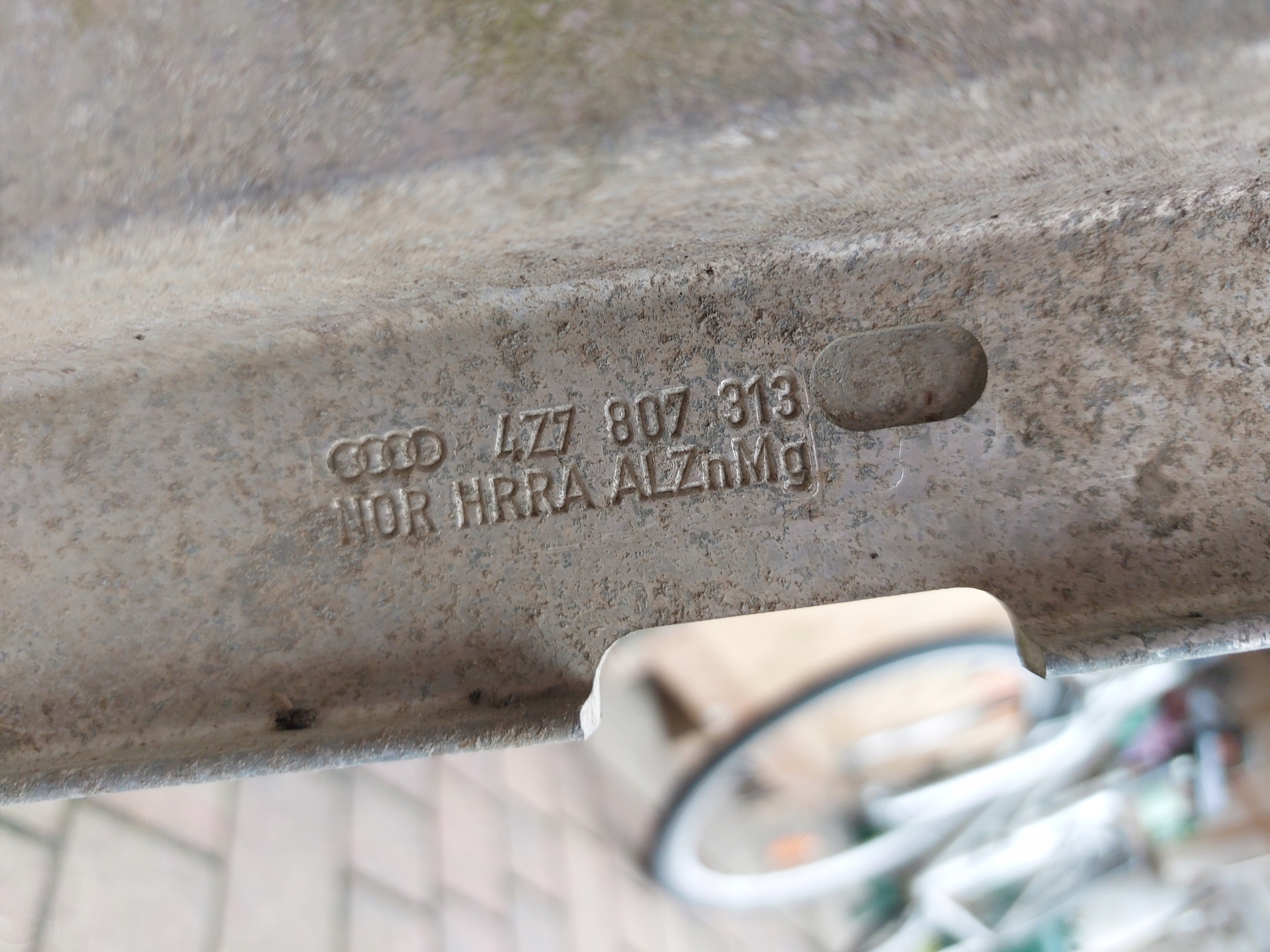sider below bumper rear part AUDI A6 C5 ALLROAD