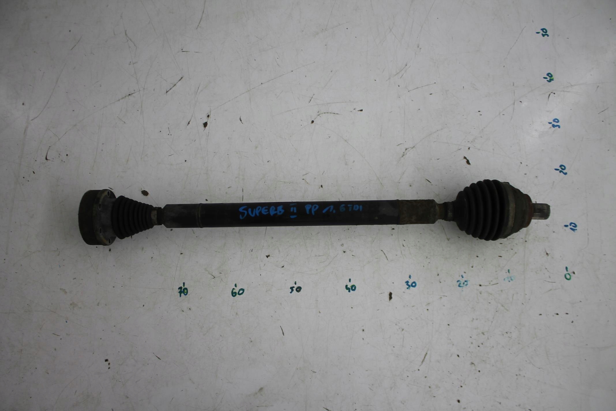 semi-axis right front front SUPERB II 1.6 TDI 08