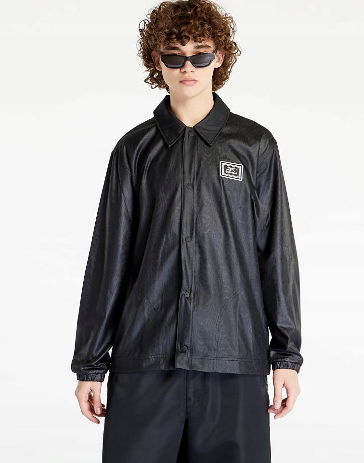 Reebok Pánská Černá Přechodová Bunda S Logem M 0Z0C1_A* Pozadí