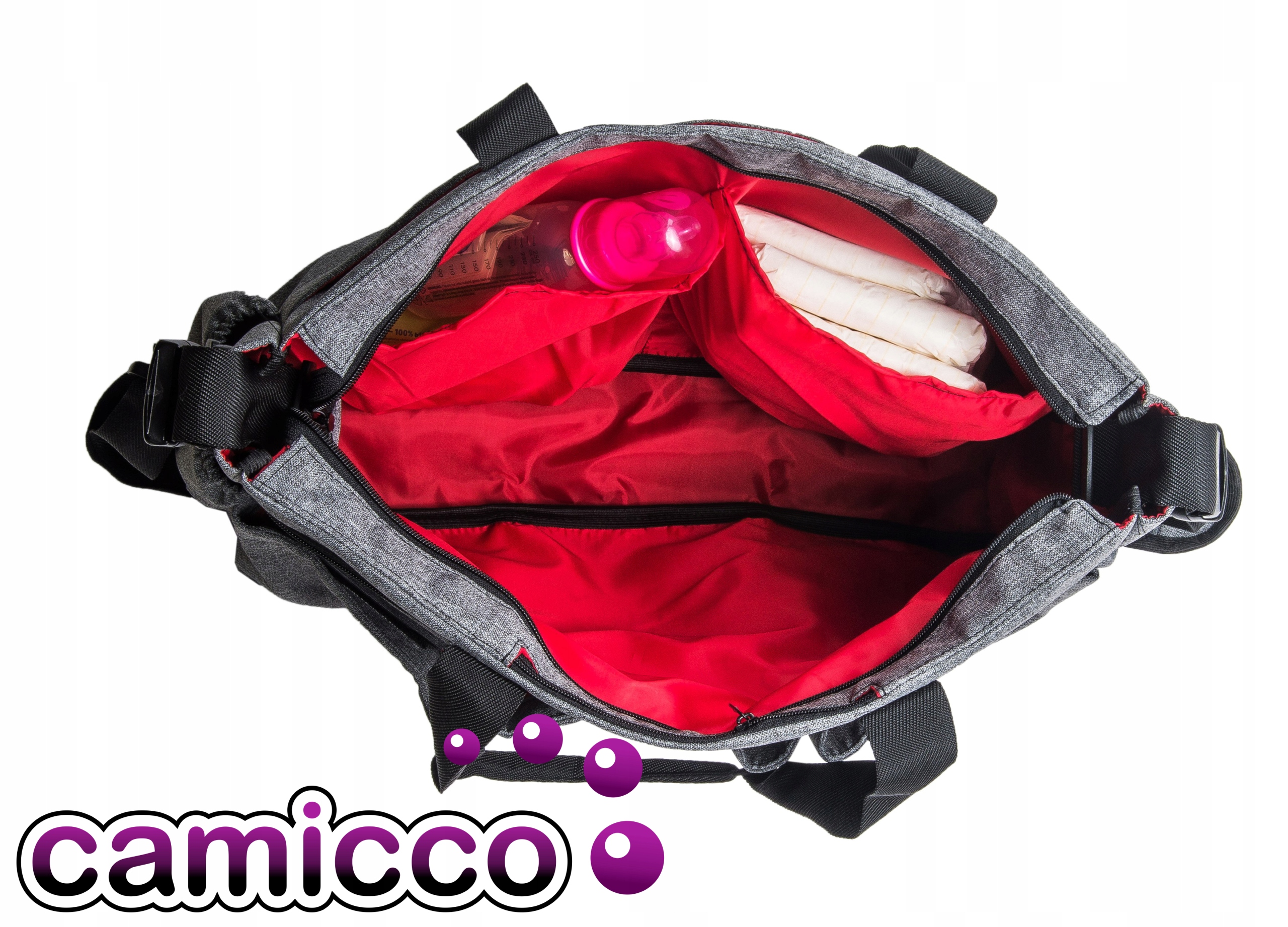 Torba do wózka bliźniaczego torby bliźniąt DOUBLE Model torba do wózka bliźniaczego